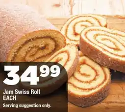 OK Foods Jam Swiss Roll offer