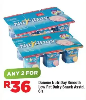 OK Foods Danone NutriDay Smooth Low Fat Dairy Snack Asstd. offer