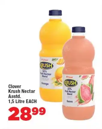 OK Foods Clover Krush Nectar Asstd. offer