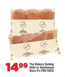 OK Foods The Bakery Hotdog Rolls or Hamburger Buns offer