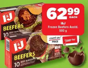 OK Foods I&J Frozen Beefers Asstd. offer