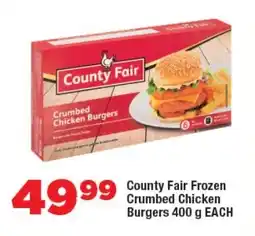 OK Foods County Fair Frozen Crumbed Chicken Burgers offer