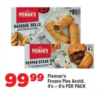 OK Foods Pieman's Frozen Pies Asstd. offer