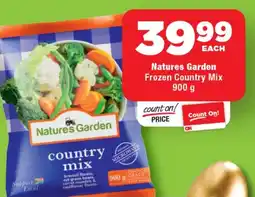 OK Foods Natures Garden Frozen Country Mix offer