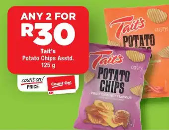 OK Foods Tait's Potato Chips Asstd. offer