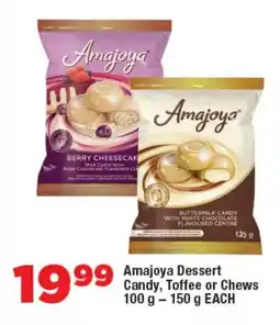 OK Foods Amajoya Dessert Candy, Toffee or Chews offer