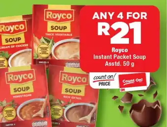 OK Foods Royco Instant Packet Soup Asstd. offer