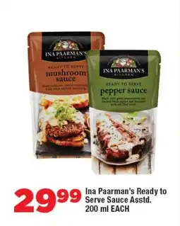 OK Foods Ina Paarman's Ready to Serve Sauce Asstd. offer