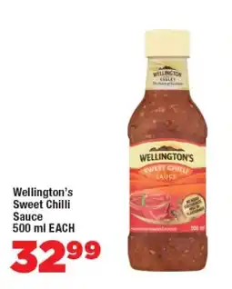 OK Foods Wellington's Sweet Chilli Sauce offer