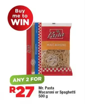 OK Foods Mr. Pasta Macaroni or Spaghetti offer