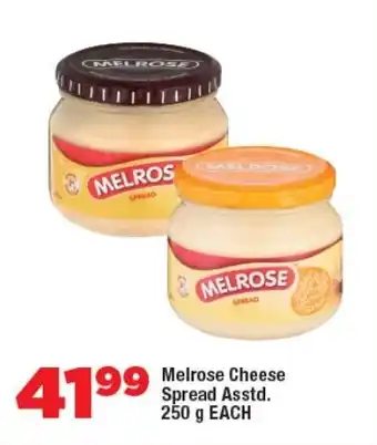 OK Foods Melrose Cheese Spread Asstd. offer