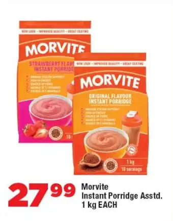 OK Foods Morvite Instant Porridge Asstd. offer