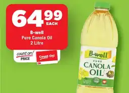 OK Foods B-well Pure Canola Oil offer