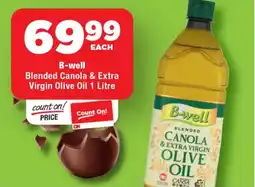 OK Foods B-well Blended Canola & Extra Virgin Olive Oil offer