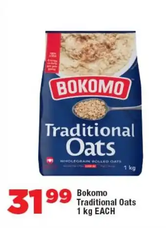 OK Foods Bokomo Traditional Oats offer