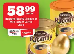 OK Foods Nescafé Ricoffy Original or Mild Instant Coffee offer