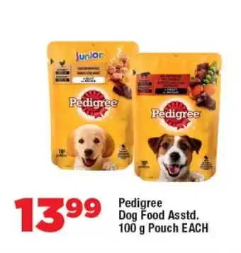 OK Foods Pedigree Dog Food Asstd. Pouch offer