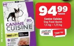 OK Foods Canine Cuisine Dog Food Asstd. offer