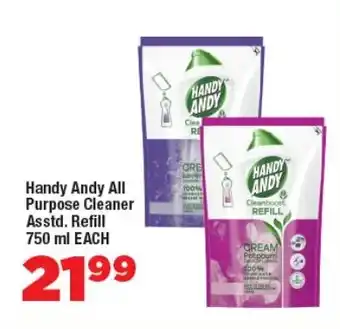 OK Foods Handy Andy All Purpose Cleaner Asstd. Refill offer