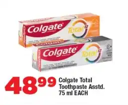 OK Foods Colgate Total Toothpaste Asstd. offer