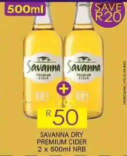 Shoprite Liquor Savanna dry premium cider offer