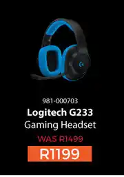 Logitech G233 Gaming Headset 981-000703