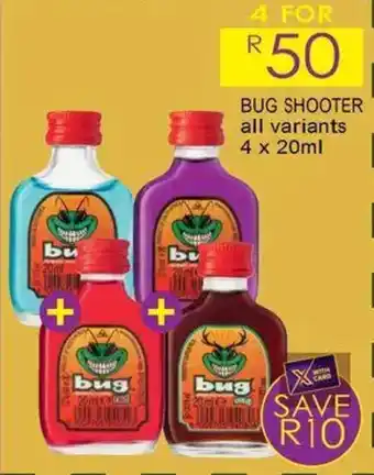 Shoprite Liquor Bug shooter all variants offer