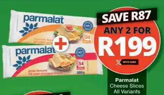 Checkers Hyper Parmalat Cheese Slices All Variants offer