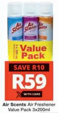 Checkers Hyper Air Scents Air Freshener Value Pack offer