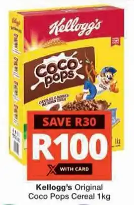 Checkers Hyper Kellogg's Original Coco Pops Cereal offer