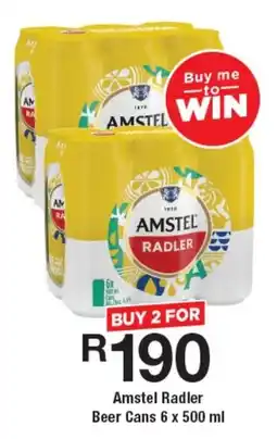 OK Liquor Amstel Radler Beer Cans offer