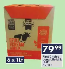 President Hyper First Choice Long Life Milk UHT offer