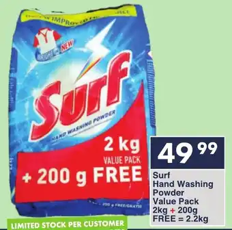 President Hyper Surf Hand Washing Powder Value Pack offer