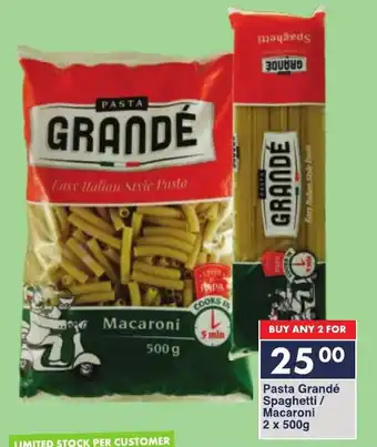 President Hyper Pasta Grandé Spaghetti/ Macaroni offer