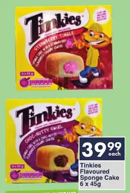 President Hyper Tinkies Flavoured Sponge Cake offer