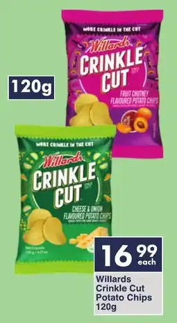 President Hyper Willards Crinkle Cut Potato Chips offer