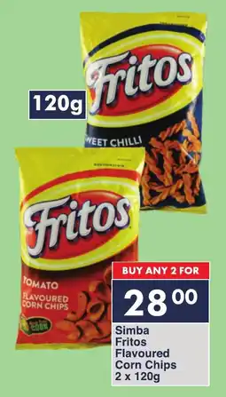 President Hyper Simba Fritos Flavoured Corn Chips offer