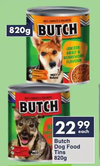 President Hyper Butch Dog Food Tins offer