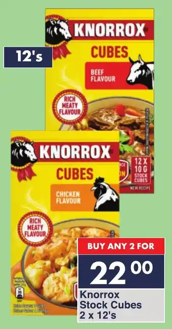 President Hyper Knorrox Stock Cubes offer