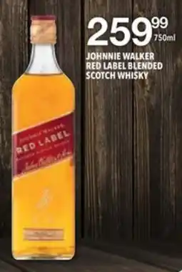 Shoprite Liquor Johnnie walker red label blended scotch whisky offer