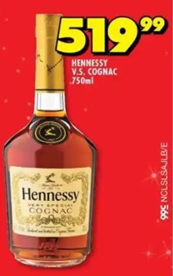 Shoprite Liquor Hennessy v.s. cognac offer