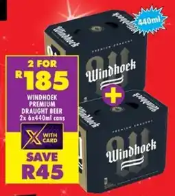 Shoprite Liquor Windhoek premium draught beer offer