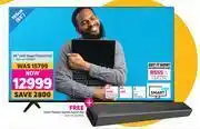 Game Hisense 165cm (65") UHD Smart TV 65A7100 + Free Home Theatre System Sound Bar offer