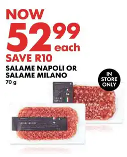 Woolworths Salame napoli or salame milano offer