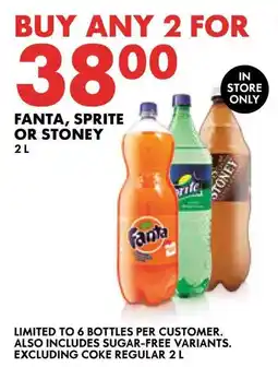 Woolworths Fanta, sprite or stoney offer