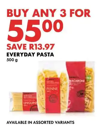 Woolworths Everyday pasta offer