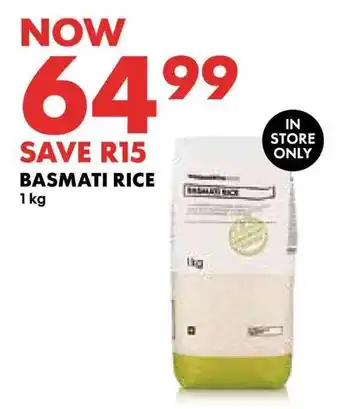 Woolworths Basmati rice offer