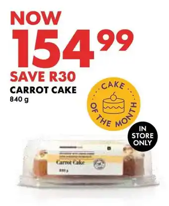 Woolworths Carrot cake offer