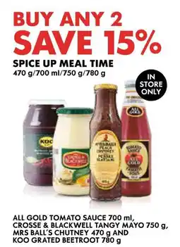 Woolworths Spice up meal time offer