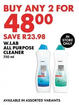 Woolworths W.lab all purpose cleaner offer